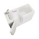 Ella Lounger 27"x60" Acrylic Soaking Walk-In-Bathtub, Left Outward Swing Door, Heated Seat,  2 Piece Fast Fill Faucet, 2" Dual Drain 8