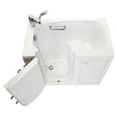 Ella Mobile 26"x45 Acrylic Soaking Walk-In-Bathtub, Left Outward Swing Door, Heated Seat,  2 Piece Fast Fill Faucet, 2"  Drain 11