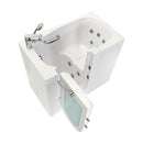 Ella Mobile 26"x45 Acrylic Hydro Massage Walk-In Bathtub with Left Outward Swing Door, Heated Seat, 2 Piece Fast Fill Faucet, 2"  Drain 9