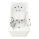 Ella Mobile 26"x45 Acrylic Hydro Massage Walk-In Bathtub with Left Outward Swing Door, 2 Piece Fast Fill Faucet, 2"  Drain 10