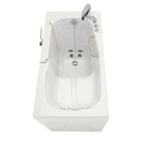 Ella Mobile 26"x45 Acrylic Hydro Massage Walk-In Bathtub with Left Outward Swing Door, 2 Piece Fast Fill Faucet, 2"  Drain 12