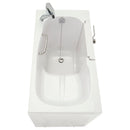 Ella Mobile 26"x45 Acrylic Soaking Walk-In-Bathtub, Right Outward Swing Door, 2 Piece Fast Fill Faucet, 2"  Drain 12