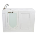 Ella Capri 30"x52" Acrylic Soaking Walk-In-Bathtub, Left Outward Swing Door, 5 Piece Fast Fill Faucet, 2" Dual Drain 9