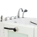 Ella Monaco 32"x52" Acrylic Soaking Walk-In-Bathtub, Left Outward Swing Door, 5 Piece Fast Fill Faucet, 2" Dual Drain 13