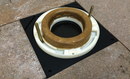 Barracuda Toilet Flange Tile Guide | 1/4 in. to 3/8 in stackable for thicker tile