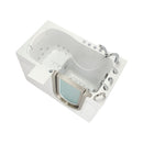 Ella Peitite 28"x52" Acrylic Air and Hydro Massage and Heated Seat Walk-In Bathtub with Right Inward Swing Door, 5 Piece Fast Fill Faucet, 2" Dual Drain 4