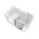 Ella Peitite 28"x52" Acrylic Air and Hydro Massage Walk-In Bathtub with Right Inward Swing Door, 5 Piece Fast Fill Faucet, 2" Dual Drain 4