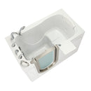 Ella Peitite 28"x52" Acrylic Soaking Walk-In-Bathtub, Left Inward Swing Door, Heated Seat,  5 Piece Fast Fill Faucet, 2" Dual Drain 4