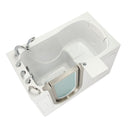 Ella Peitite 28"x52" Acrylic Soaking Walk-In-Bathtub, Left Inward Swing Door, 5 Piece Fast Fill Faucet, 2" Dual Drain 4