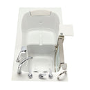 Ella Peitite 28"x52" Acrylic Soaking Walk-In-Bathtub, Left Inward Swing Door, 5 Piece Fast Fill Faucet, 2" Dual Drain 5