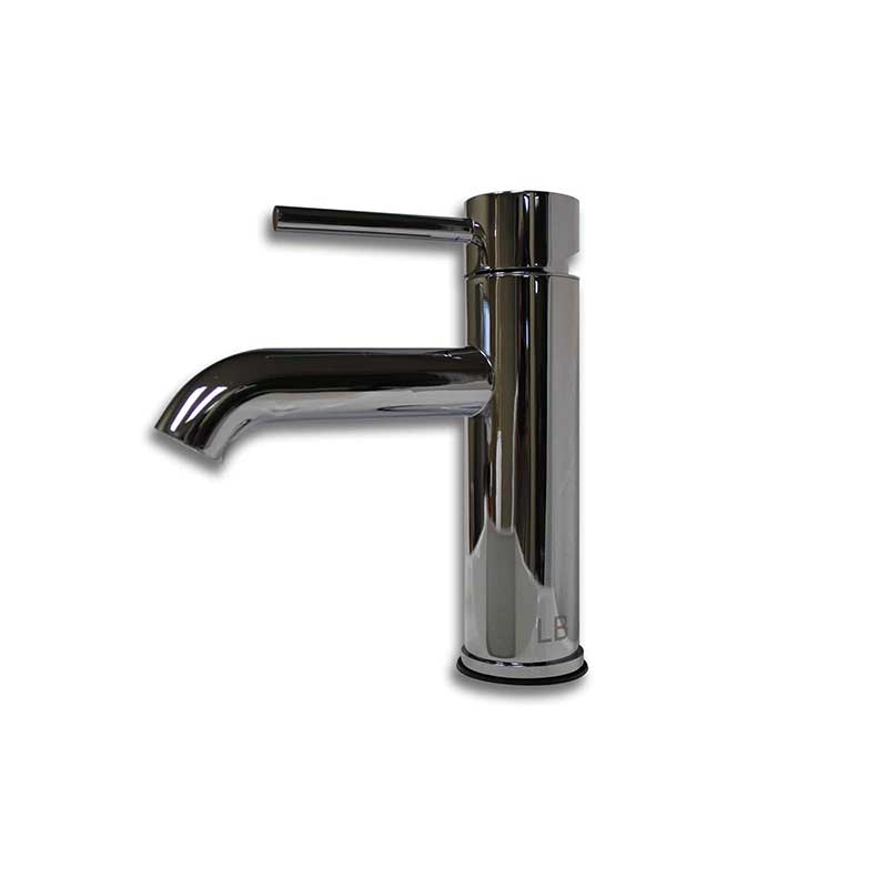 Cambridge Plumbing Single Stem Short 8 Inch Chrome Vanity Faucet
