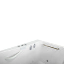 Ella Shak 36"x72" Acrylic Air and Hydro Massage w/ Independent Foot Massage Walk-In Bathtub , Right Outward Swing Door, 2" Dual Drain, Heated Seat and Backrest 3