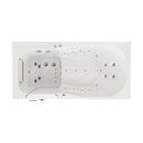 Ella Shak 36"x72" Acrylic Air and Hydro Massage w/ Independent Foot Massage Walk-In Bathtub , Left Outward Swing Door, 2" Dual Drain 5