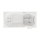 Ella Shak 36"x72" Acrylic Air and Hydro Massage w/ Independent Foot Massage Walk-In Bathtub , Right Outward Swing Door, 2" Dual Drain 6