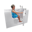 Ella Wheelchair Transfer 30"x60" Acrylic Soaking Walk-In-Bathtub, Right Outward Swing Door, Heated Seat,  5 Piece Fast Fill Faucet, 2" Dual Drain 9