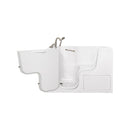Ella Wheelchair Transfer 30"x60" Acrylic Soaking Walk-In-Bathtub, Left Outward Swing Door, 5 Piece Fast Fill Faucet, 2" Dual Drain