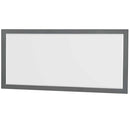 Sheffield 80 Inch Double Bathroom Vanity in Dark Gray - 97