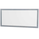 Sheffield 72 Inch Double Bathroom Vanity in Gray - 61