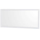 Sheffield 72 Inch Double Bathroom Vanity in White - 86