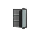 Sheffield 80 Inch Double Bathroom Vanity in Dark Gray - 88