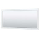 Deborah 72 Inch Double Bathroom Vanity in White - 76