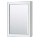 Deborah 60 Inch Single Bathroom Vanity in White - 49