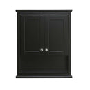 Deborah Wall-Mounted Storage Cabinet in Dark Espresso - 2