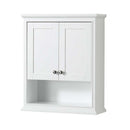 Deborah Bathroom Wall-Mounted Storage Cabinet in White