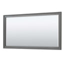 Tamara 80 Inch Double Bathroom Vanity in Dark Gray - 34