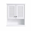 Tamara Wall-Mounted Storage Cabinet in White - 3