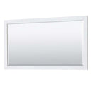 Avery 60 Inch Single Bathroom Vanity in White - Polished Chrome Trim - 35