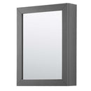 Daria 72 Inch Double Bathroom Vanity in Dark Gray - 90