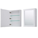 Daria 72 Inch Double Bathroom Vanity in White - Brushed Gold Trim - 65
