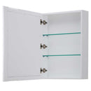 Daria 48 Inch Single Bathroom Vanity in White - Polished Chrome Trim - 54