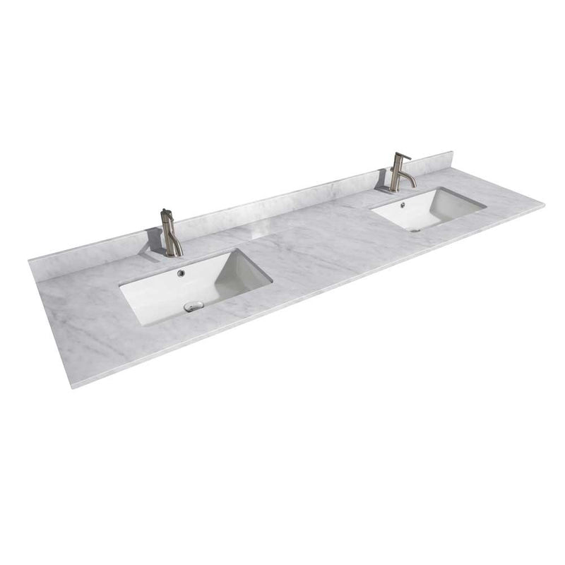 Margate 80 Inch Double Bathroom Vanity in Dark Gray - 16