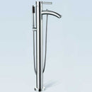 Taron Modern-Style Bathroom Tub Filler (Floor-mounted) in Polished Chrome
