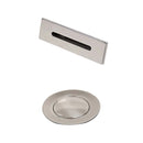 Wyndham Collection Brushed Nickel Universal Square Bathtub Trim Kit