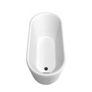 Ursula 59 Inch Freestanding Bathtub in Matte White - 8