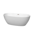Juno 63 Inch Freestanding Bathtub in Matte White