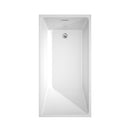 Hannah 59 Inch Freestanding Bathtub in White - 18
