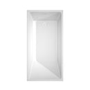 Hannah 59 Inch Freestanding Bathtub in White - 13