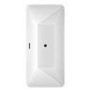 Tiffany 67 Inch Freestanding Bathtub in White - 3