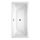 Galina 67 Inch Freestanding Bathtub in White - 3