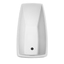 Antigua 67 Inch Freestanding Bathtub in White - 10