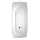 Antigua 67 Inch Freestanding Bathtub in White - 9