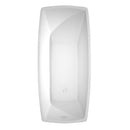 Antigua 67 Inch Freestanding Bathtub in White - 19