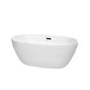 Juno 59 Inch Freestanding Bathtub in White