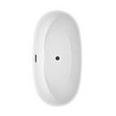 Juno 63 Inch Freestanding Bathtub in White - 3