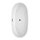 Juno 67 Inch Freestanding Bathtub in White - 3