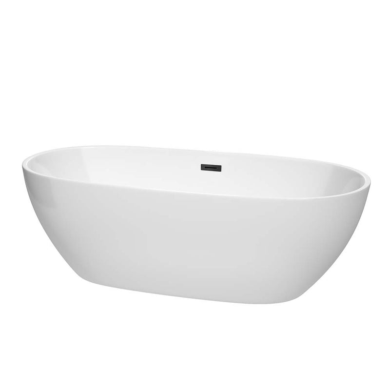 Juno 71 Inch Freestanding Bathtub in White